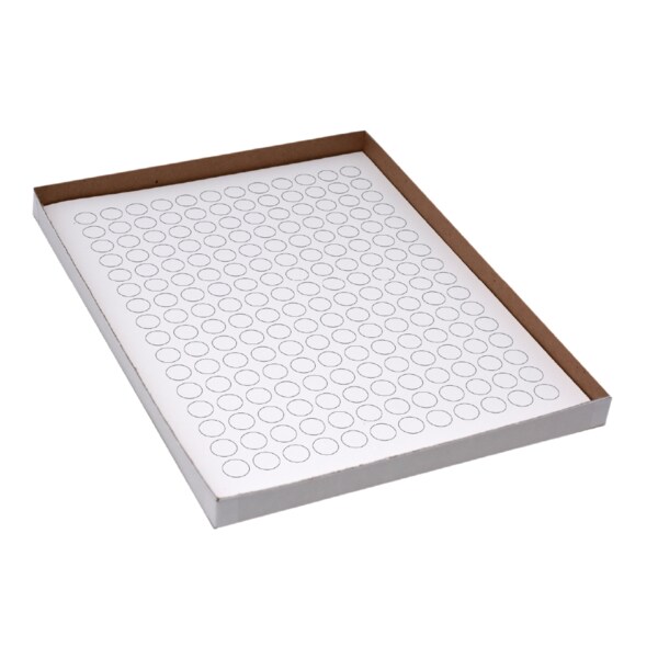 Cryo Label Laser Sheets  13mm Dots for1.5-2ml Tubes White